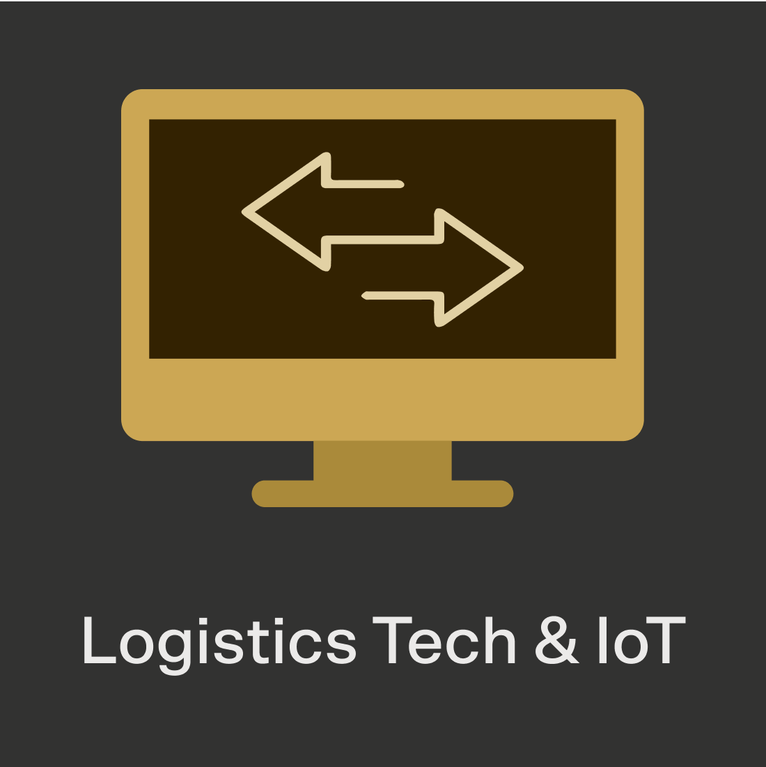 Logistics Tech & IoT icon.
